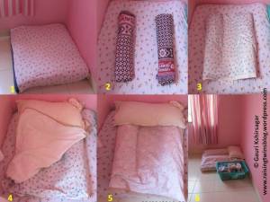 How to make a diaper changing station